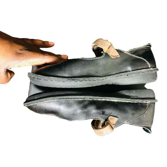 Spring Step Womens Cosmic-B Mary Jane Flat Shoes Black Brown Size 7 - Picture 2 of 8